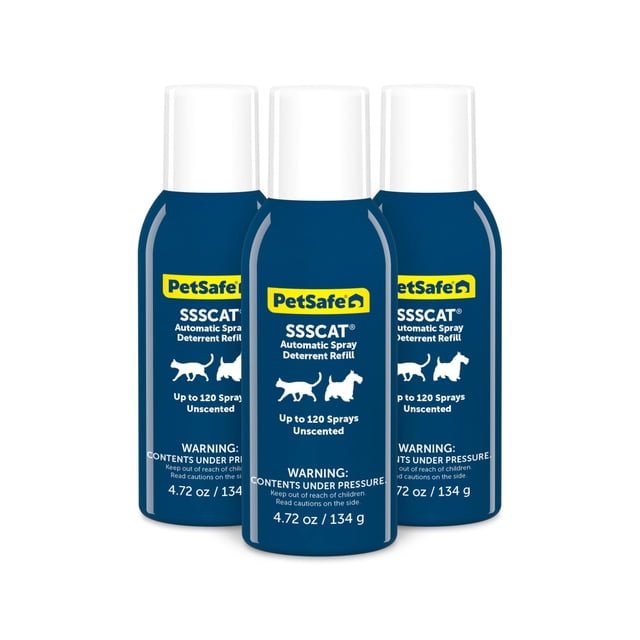 Aerosol automático para disuadir mascotas PetSafe SSSCAT, paquete de 3