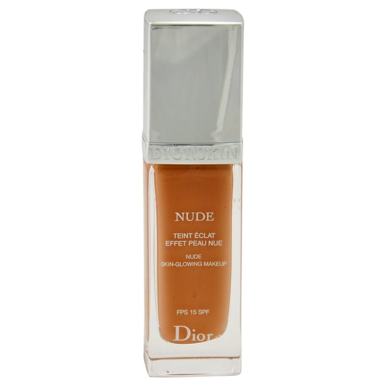 Diorskin Nude Skin Glowing Makeup SPF15 030 Medium Beige by Christian Dior for Women 1 oz Makeup