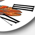 thumbnail image 3 of Designart 1 in Quartz Bohemian Wall Clock, 3 of 5