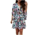 thumbnail image 2 of Jusqu'à 65 % de Réduction! Robes d'Été Mode pour Femmes 2024 Grande Taille Robe Imprimée, 2 of 9