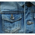 thumbnail image 6 of RUTAYY Children Boys Denim Jacket Long Sleeve with Pocket Casual Outerwear Daily Wear Chic Versatile Coat, 6 of 8