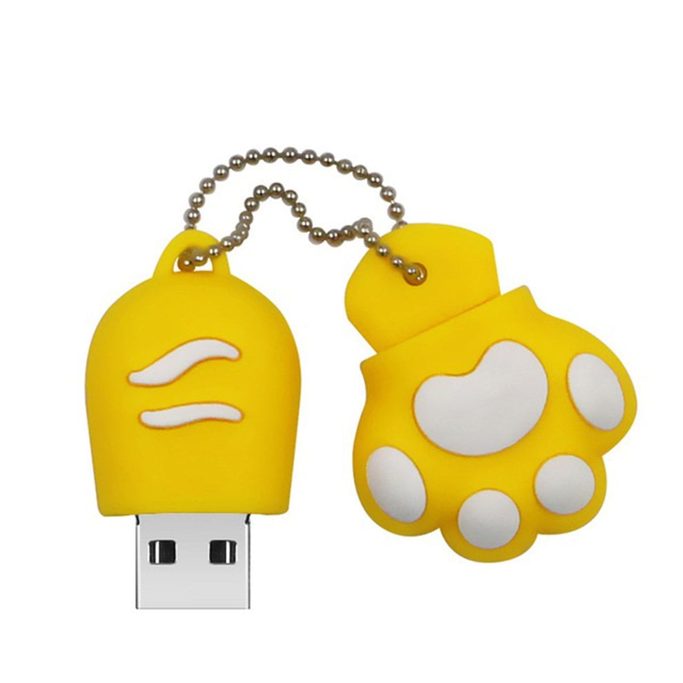 Usb 2.0 Flash Drive Cute Animal Cat Paw Shape Drive Thumb Drives