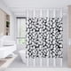 thumbnail image 1 of Cortina De Ducha Para Baño, Diseño Con Estampado De Adoquines, Forro De Plástico Impermeable, Ojales Reforzados, Resistente Al Moho Y Los Hongos, Decoración Moderna Para El Baño, 1 of 7