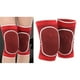thumbnail image 1 of Rodilleras de esponja Shamjiam para gimnasio baloncesto voleibol rojo, 1 of 9