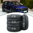 thumbnail image 5 of 4 Pcs SUV Car Seasonal Protection Storage Tire Tote Carry Bags, 5 of 11