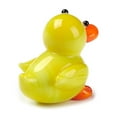 thumbnail image 3 of 10pcs Handmade Lampwork Miniature Duck Ornaments Duck Figurine Home Desktop Display Decoration Yellow 23.5x15x30mm Yellow, 3 of 4