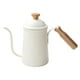 thumbnail image 1 of Hervidor de agua con , cafetera, tetera larga y estrecha con cuello de , tetera para verter café por goteo a mano para el hogar, , beige Gloria verter sobre la tetera de café, 1 of 9