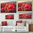 thumbnail image 4 of Designart "Hibiscus landscape Aerial View" Floral Floater Framed Canvas Wall Art, 4 of 7