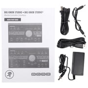Mackie Big Knob Studio + Plus 4x3 Monitor Controller Interface w/ USB I/O+Stand