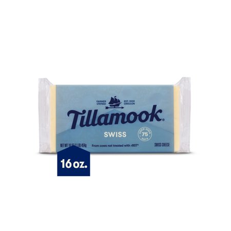 Tillamook Swiss Cheese Block, 1 lb