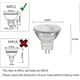 thumbnail image 3 of 12v 35w Halogen Lamps Spot Base 2, Dimmable, Pack Of 8, 3 of 5