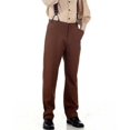 thumbnail image 1 of The Pirate Dressing C1345 Pantalon Steampunk Classique Marron - Medium, 1 of 1