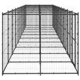 thumbnail image 2 of vidaXL Outdoor Dog Kennel Steel 24.2 m², 2 of 4