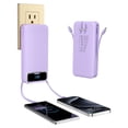 thumbnail image 1 of Cargador portátil Power Bank 20000mAh PD 20W Púrpura, 1 of 8