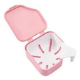 thumbnail image 2 of Neinkie Denture Bath Box Cup Container Case, Complete Clean Care for Dentures, Clear Braces, False Teeth, Mouth Guard, Night Guard & Retainers,Traveling, 2 of 8