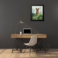 thumbnail image 4 of Fab Funky 20x24 Black Modern Framed Museum Art Print Titled - Cabbage Patch Rabbit 6, 4 of 5