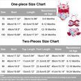 thumbnail image 2 of Infant Baby Girls Heart Bikini Swimsuit Bathing Suit Beach Pool Water Game Swimwear Two-Pieces Set, 2 of 9