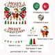 thumbnail image 2 of Globos De Bandera Roja Y Verde De Navidad Decoración De Navidad Globo De Película De Aluminio De Látex Para Decoración De Fiesta Speravity HA044221-02, 2 of 6
