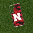 thumbnail image 2 of Nebraska Huskers HD Phone Case for Samsung Galaxy S21+ (Camo) by Affinity Bands, 2 of 3