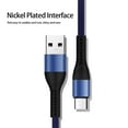 thumbnail image 2 of 1.5m Braided USB Cable - High-Speed Charging & Data Transfer, 2.1A, Durable Nylon for Android Phones (Anti-Break & Long-Lasting), 2 of 6