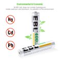 thumbnail image 4 of EBL AAAA Batteries, 1.2V 400mAh Ni-MH AAAA Rechargeable Batteries for Surface Pen, 4-Count, 4 of 10