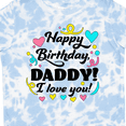 thumbnail image 4 of Inktastic Happy Birthday, Daddy I Love You Boys or Girls Toddler T-Shirt, 4 of 5