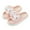 Pink, variant on Lolmot Slippers for Women Linen Cotton Open Toe Slippers Soft Memory Foam Anti-slip House Strawberry Bow Shoes Indoor Outdoor Slippers Christmas Gifts