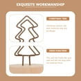 thumbnail image 3 of Miangastore Memo Clips Wood Iron Synthetic Material 12Pcs 2.4X1.6X1.6In, 3 of 9