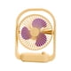 thumbnail image 2 of Ventilador de Mesa Pequeño Portátil para Exteriores con Asa y Regulación de Velocidad Infinita, Suave y Duradero., 2 of 7
