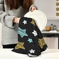 thumbnail image 6 of GZHJMY Star Kitchen Dish Towel Set of 1, Super Absorbent Soft Drying Cloth Tea Bar Towels, 28"x 18", 6 of 7