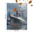 thumbnail image 3 of Ocean Liner Canvas Print Wall Art for Living Room Office Bedroom Study Hallway Dining Room Home Decor, 3 of 8
