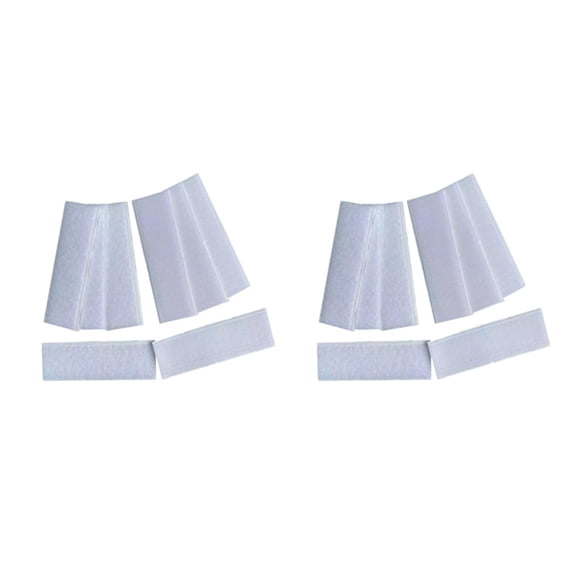 Wosthever CINTA MÁGICA adhesiva para la espalda - Fijación estable No requiere perforación Cinta autoadhesiva de larga duración para madre e blanco 25*100mm un par 2Conjunto