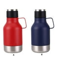 thumbnail image 3 of relayinert Bouilloire en Acier Inoxydable Grande Capacité pour Animaux de Compagnie Chien Hydratée Toute la Journée Pot en Acier Inoxydable Rouge, 3 of 6