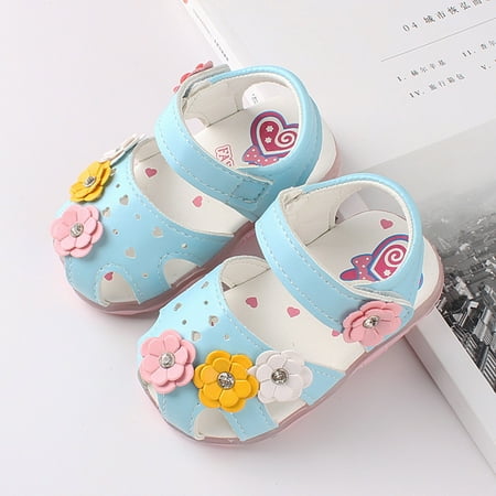 

Quealent Baby Booties Winter Newborn Baby Girls Cotton Booties Infant Boys Slippers Stay on Sock Soft Shoes Non Skid Ankle Boots Blue 3 Months