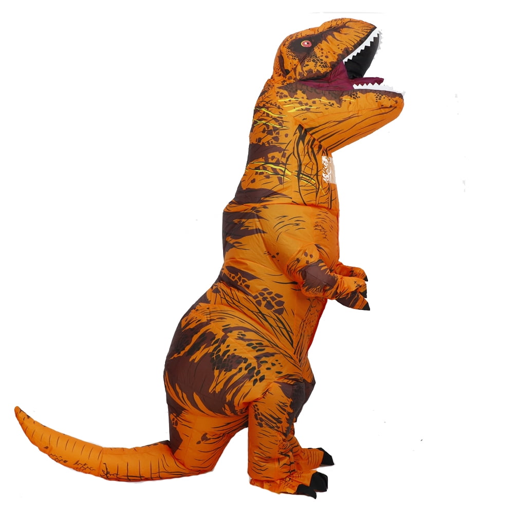 Inflatable Costumes Dinosaur T-rex Fancy Dress Halloween Party Cosplay Suit for Adult
