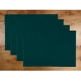 thumbnail image 2 of Mainstays Ribbed Placemat, 13 in x 18 in, Set of 4, Teal Green, 2 of 5