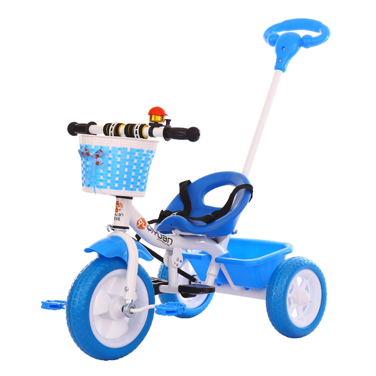 Kids Tricycle, Steer Stroller Trike for 16 Years Old