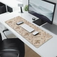 thumbnail image 2 of Long Mouse Pads for Desk,Pioneer Flower Floral Print Pattern Desk Mats on Top Of Desks, Desk Mouse Pad Extra Large with 3mm Non-Slip Base and Stitched Edge for Gaming,Office,Work,Home 31.5"x11.8", 2 of 6