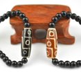 thumbnail image 2 of Joyería étnica Pulsera Dzi de seis ojos Cuentas de Buda Ágata Dzi Brace, 2 of 5