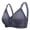 Blue, variant on Kukoosong Balconette Bras for Women Fashion Women's Solid Color Blocking Lifting Gathering Folding Sagging Bra Lingerie Daily Bra, Sizes XL