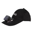 thumbnail image 3 of Soumake Fan Sunhat Strong Wind Cooling Sunshade Letter Embroidery Long Brim Sun Detachable Fan Usb Or Solar Charging Men Fan Cap Headwear Fashion, 3 of 7