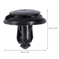 thumbnail image 2 of 20pcs Shield Push Rivet Fastener Retainer Pin Clips for Mazda Suzuki (B25), 2 of 8
