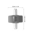 thumbnail image 2 of HAMPPLIES 4Pcs Vacuum Cleaner Casters Multicolor Abs for Commercial Use, 2 of 8