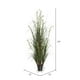 thumbnail image 3 of Planta artificial de césped verde y eucalipto Vickerman de 24 pulgadas, 3 of 7