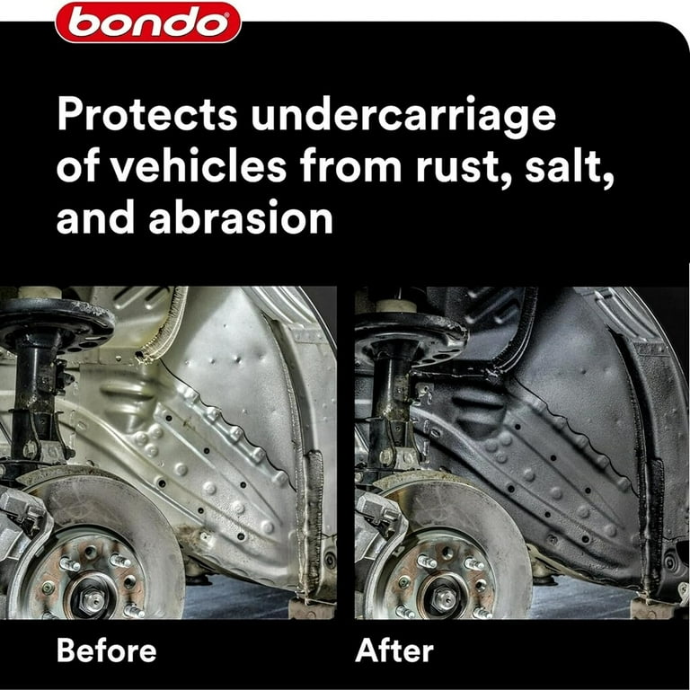 Bondo undercoating deals