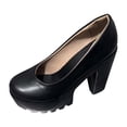 thumbnail image 2 of Women's Casual Shoes Heel Platform Loafers for Fashion Casual Comfort on Dress Shoes, 2 of 5