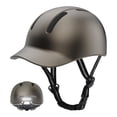 thumbnail image 1 of Gorra de béisbol ligera para adultos, modelo Bike Helmet Shinmax, color gris, 1 of 7