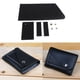 thumbnail image 1 of de de material cuero para bricolaje Cartera para hombre de fabricación de carteras de material cuero plegables hechas para hombres - Monedas y Negro perfecl Patrón de monedero de billetera de bricolaje, 1 of 8