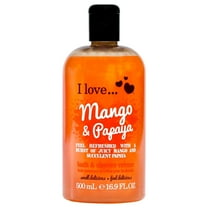 I Love Cosmetics Bath and Shower Cream, Mango and Papaya, 16.9 oz