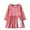 Pink, variant on Godderr Toddler Girls Long Sleeve Dress,Kids Princess Dress,Baby Girl Cartoon Dress for 2-8y
